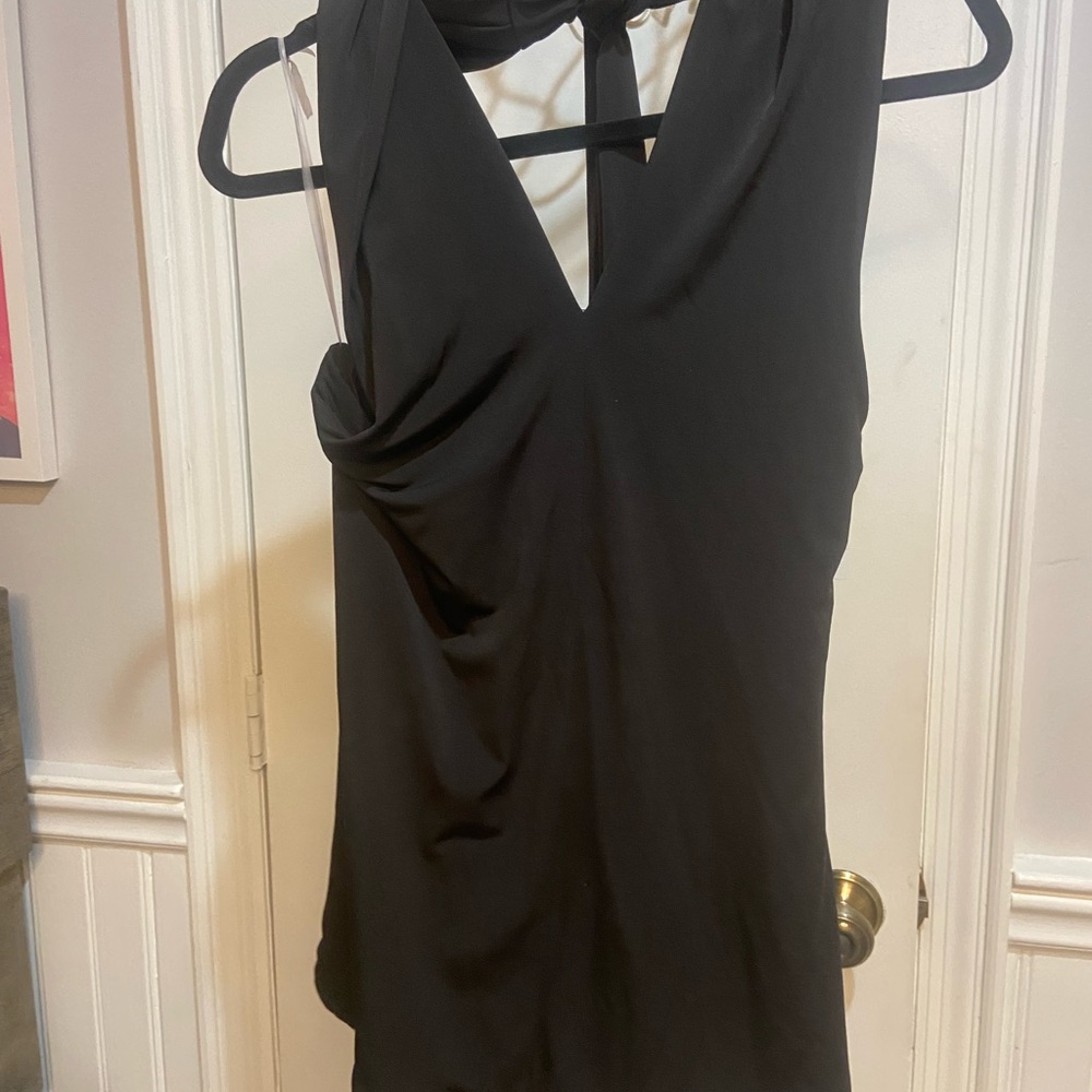 Chic Black Sleeveless Tank Top